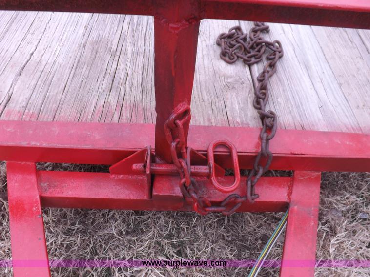 image for item I9118 Single axle trailer