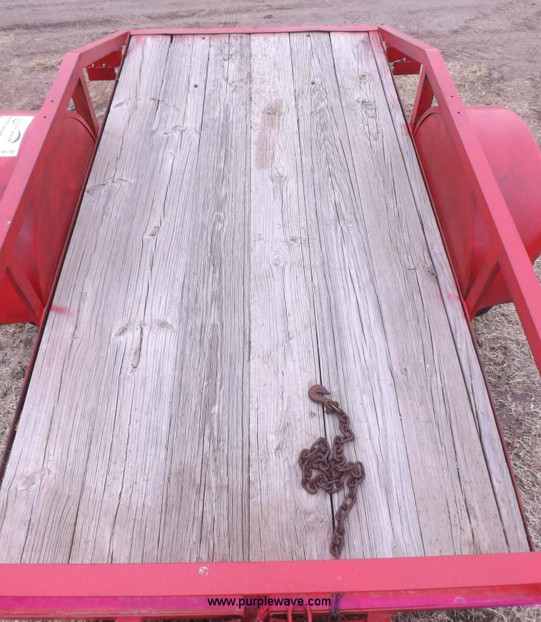 image for item I9118 Single axle trailer