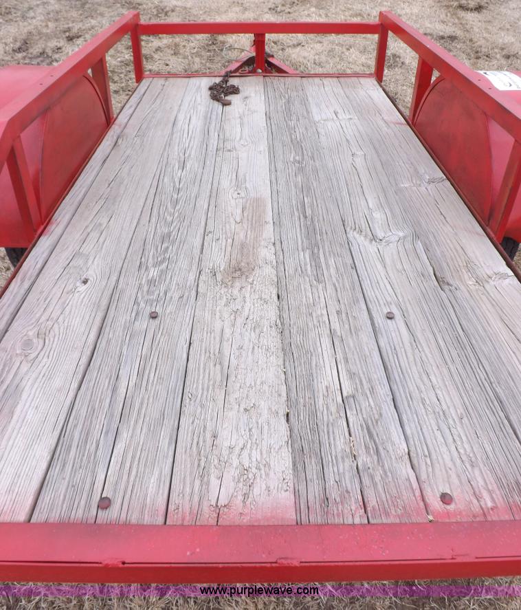 image for item I9118 Single axle trailer