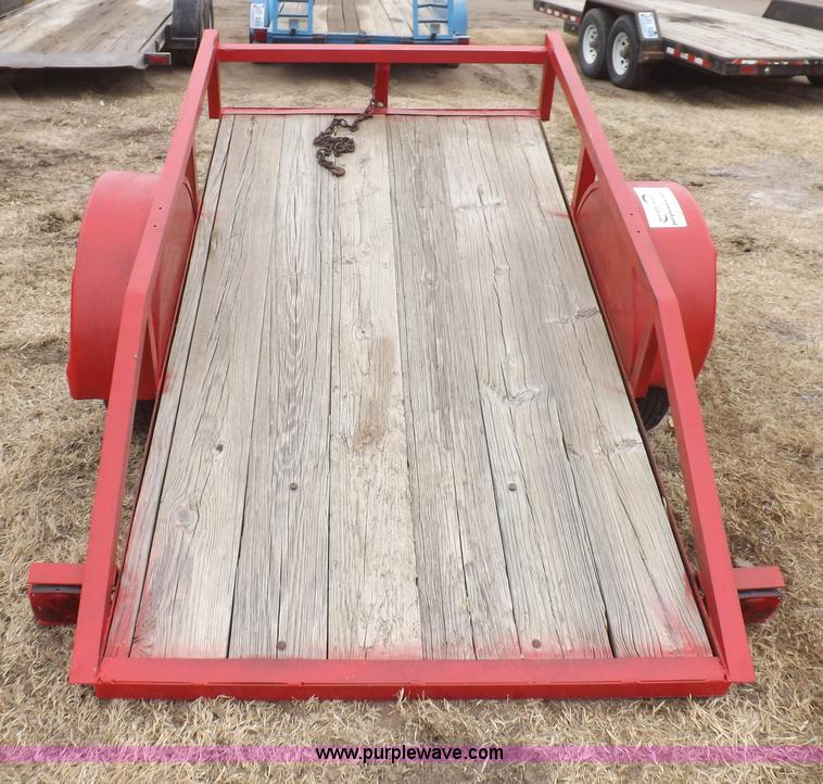 image for item I9118 Single axle trailer