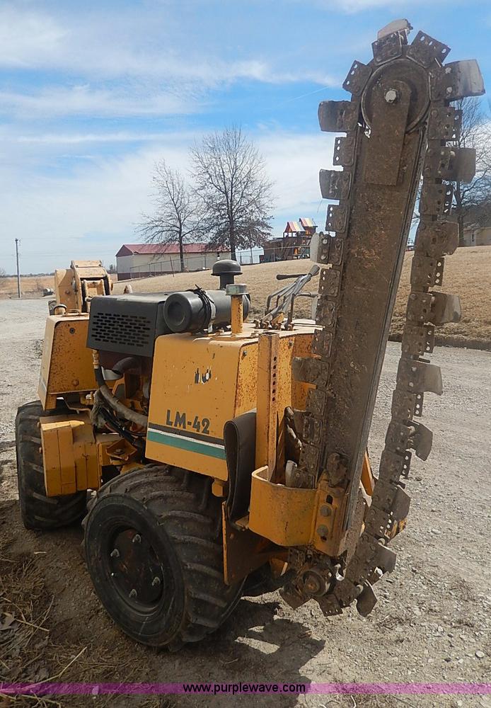 image for item I9319 Vermeer LM-42 yard plow trencher