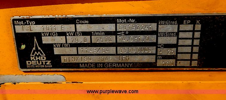 image for item I9319 Vermeer LM-42 yard plow trencher