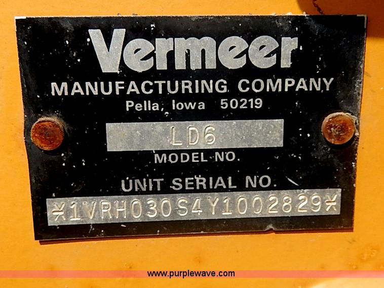 image for item I9319 Vermeer LM-42 yard plow trencher