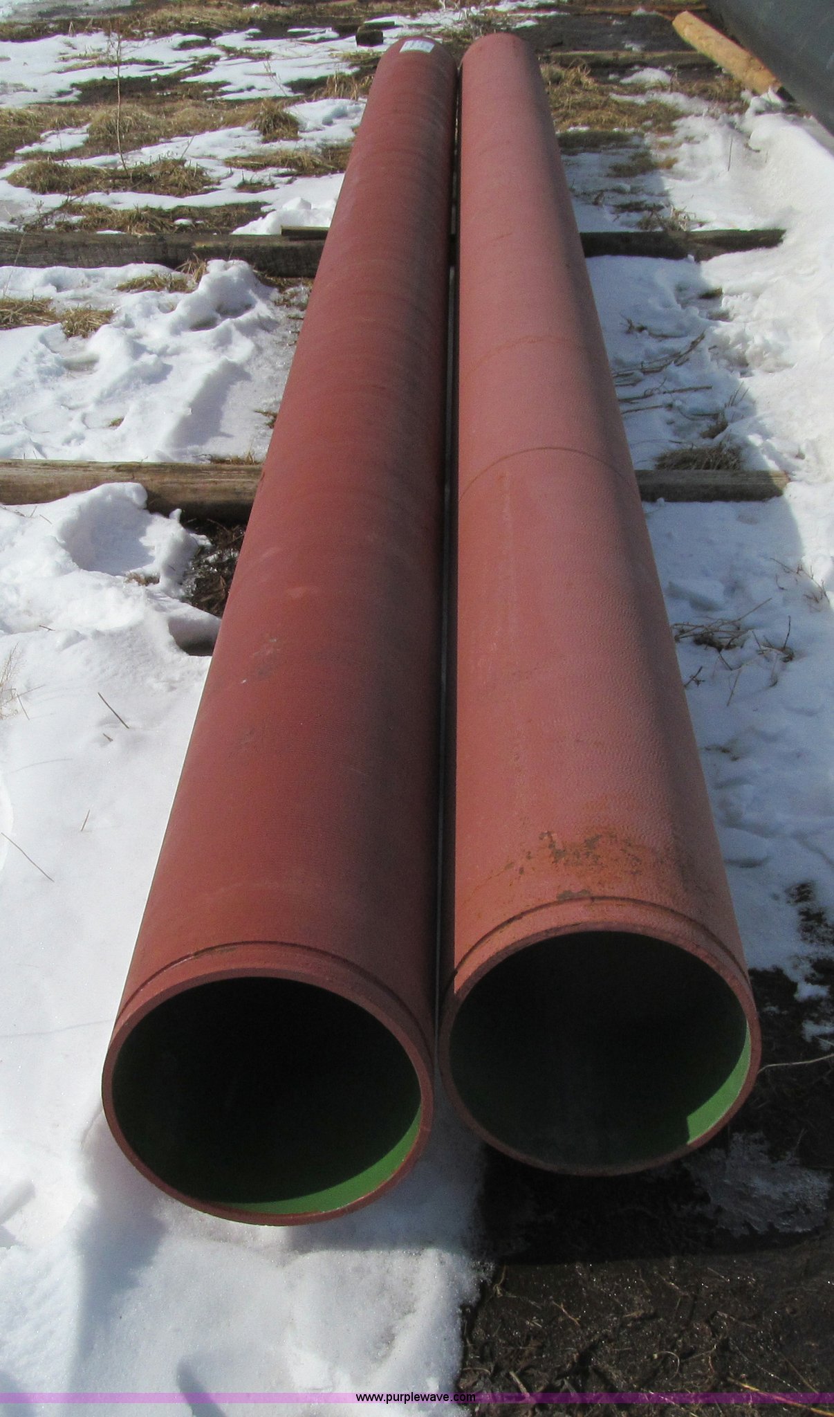 (2) glass lined ductile iron pipe in Des Moines, IA Item E4668 sold Purple Wave