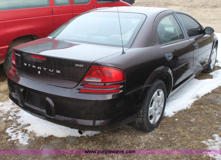 image for item AN9987 2003 Dodge Stratus SE
