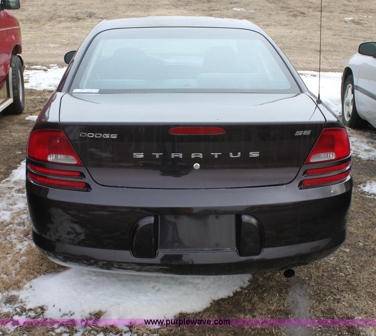 image for item AN9987 2003 Dodge Stratus SE