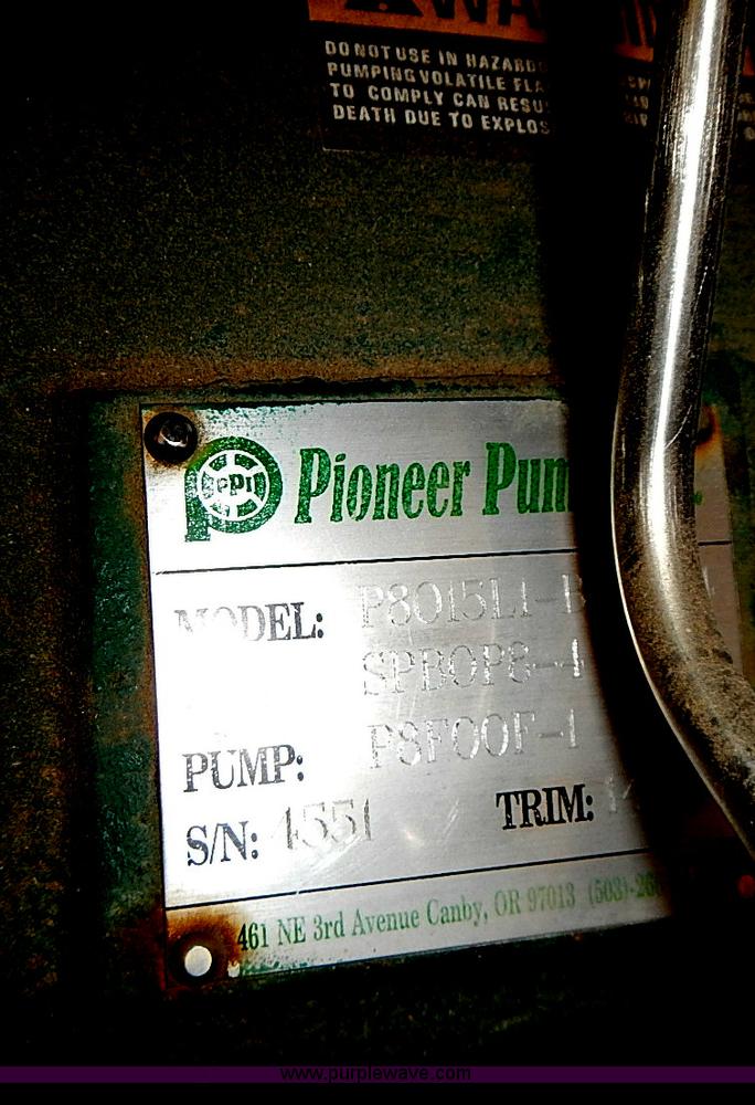 image for item AP9197 Pioneer waste water pump system