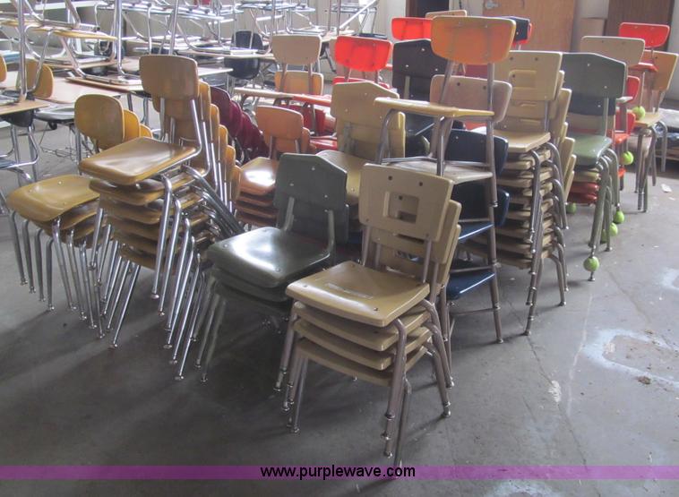 image for item AQ9908 Approximately 100 student chairs