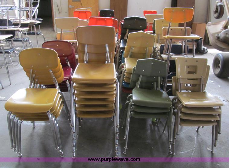 image for item AQ9908 Approximately 100 student chairs