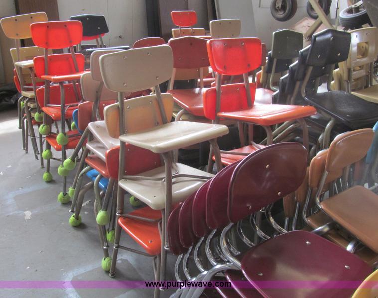 image for item AQ9908 Approximately 100 student chairs