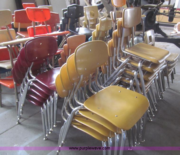 image for item AQ9908 Approximately 100 student chairs