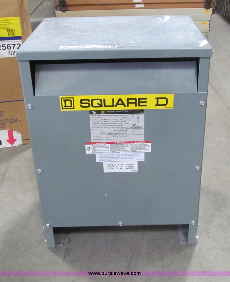 image for item AQ9912 Square D general purpose transformer