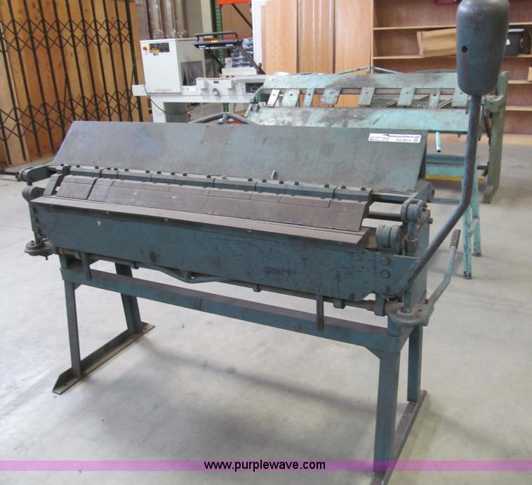 image for item AQ9914 (2) 4' sheet metal brake