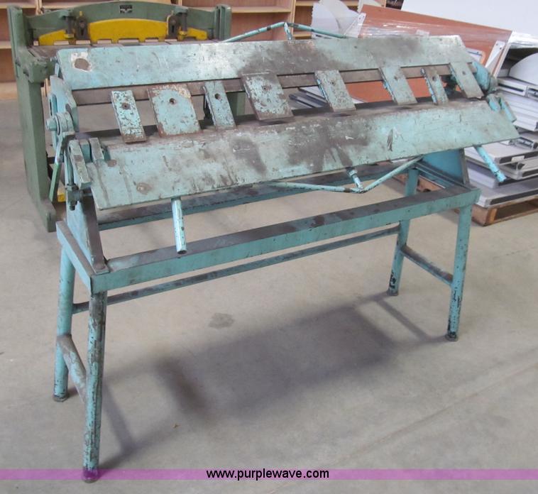 image for item AQ9914 (2) 4' sheet metal brake