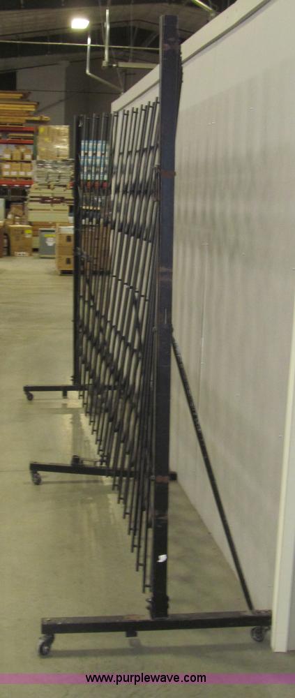 image for item AQ9917 (2) steel folding security gate
