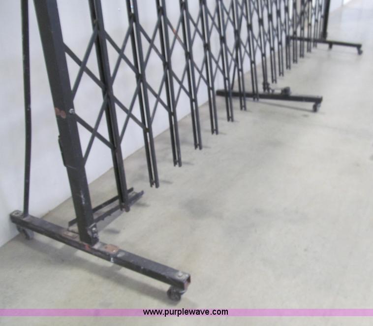 image for item AQ9917 (2) steel folding security gate