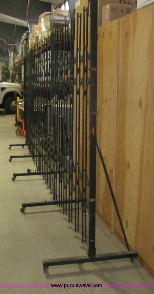 image for item AQ9917 (2) steel folding security gate