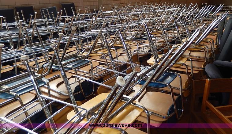 image for item AX9225 Approximately 153 chairs with tablet tables