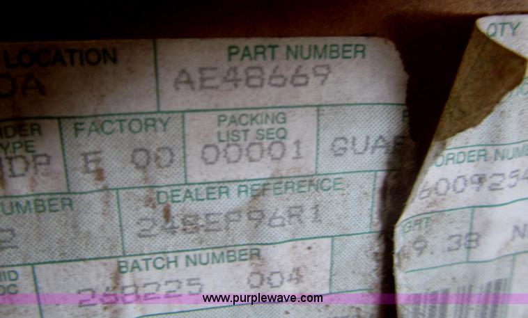 image for item AY9837 John Deere 260A disk mower shield