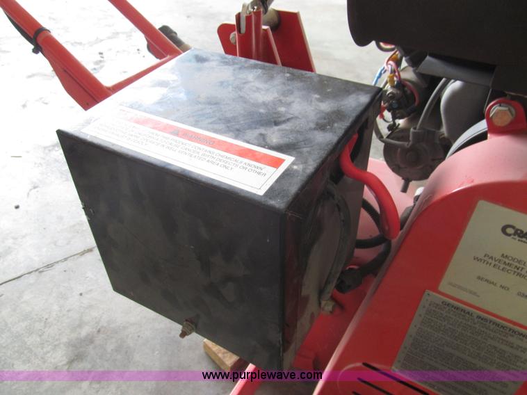 image for item AY9839 Crafco 200 pavement cutter/router