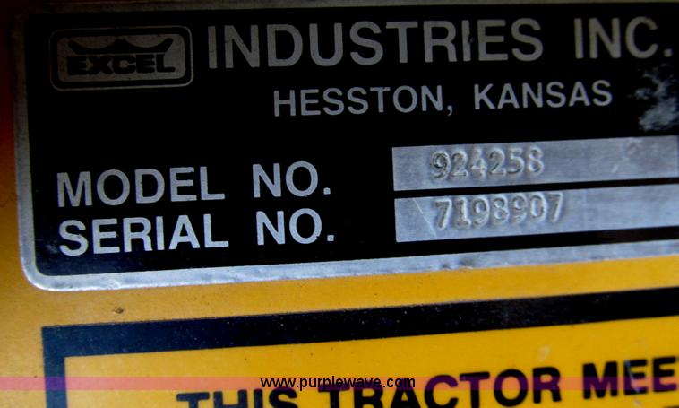 image for item AY9842 Excel Hustler 400 ZTR lawn mower