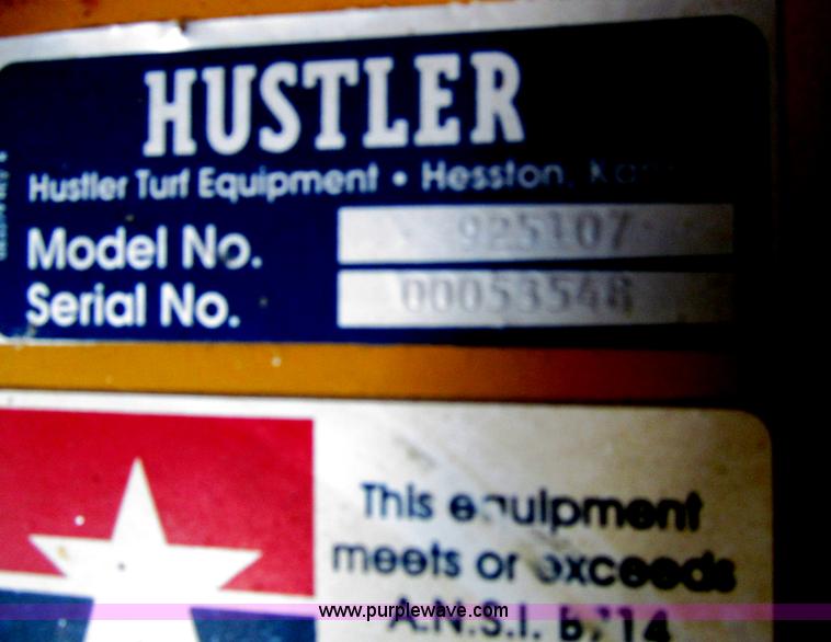 image for item AY9842 Excel Hustler 400 ZTR lawn mower