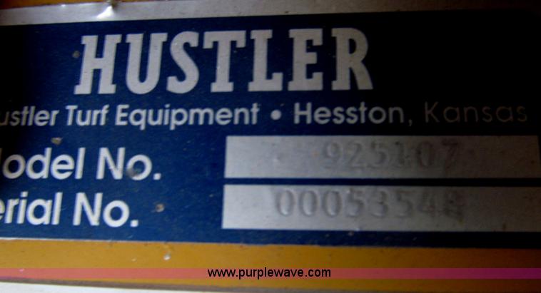 image for item AY9842 Excel Hustler 400 ZTR lawn mower