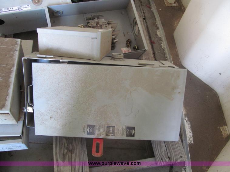 image for item AY9850 Assorted breaker boxes