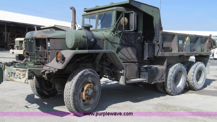 image for item G2307 1968 Jeep M817 dump truck