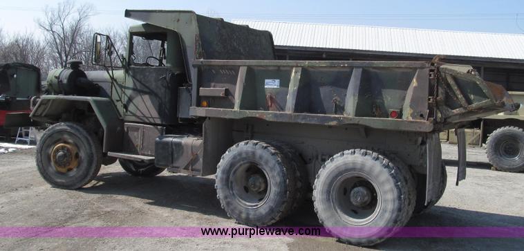 image for item G2307 1968 Jeep M817 dump truck