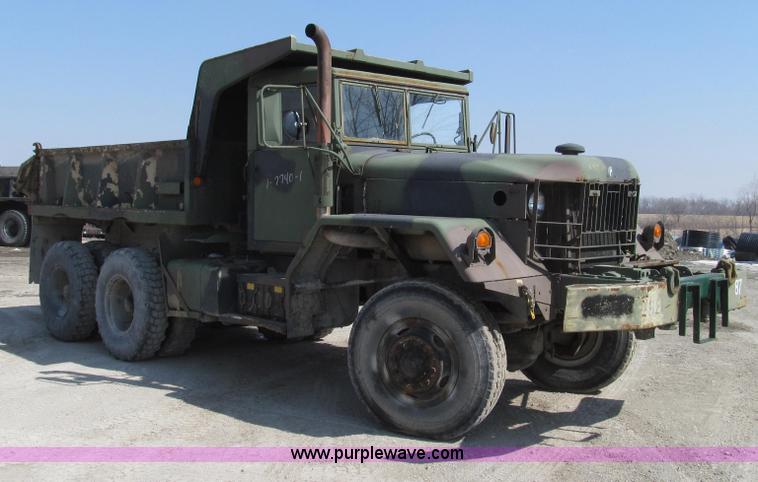 image for item G2307 1968 Jeep M817 dump truck