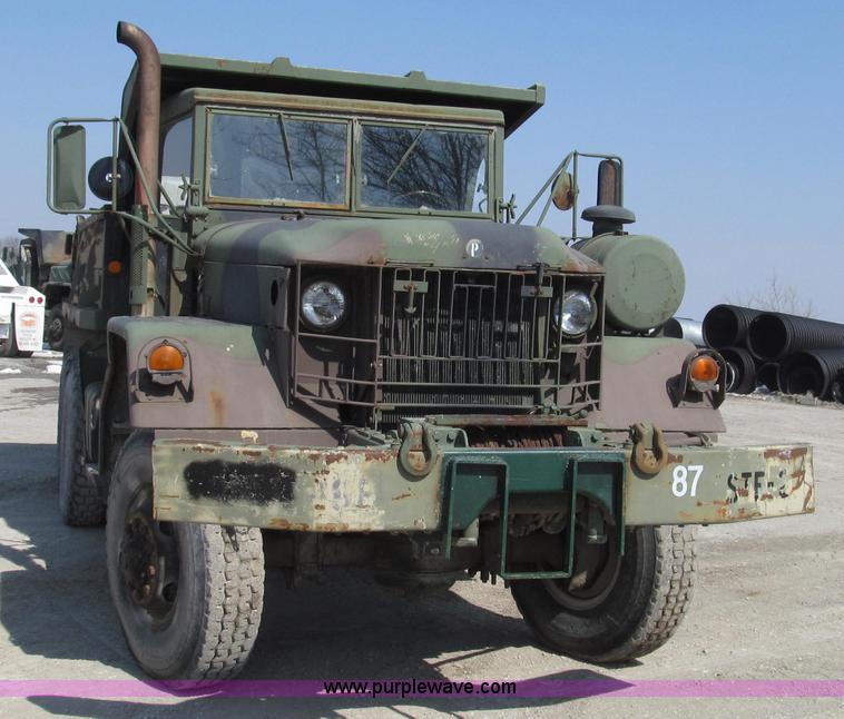image for item G2307 1968 Jeep M817 dump truck