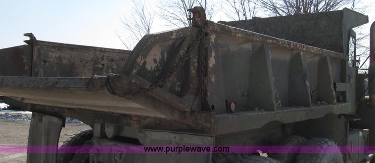 image for item G2307 1968 Jeep M817 dump truck