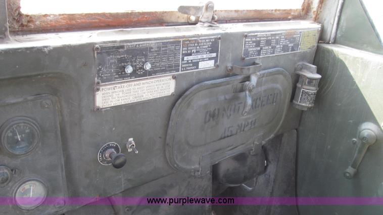 image for item G2307 1968 Jeep M817 dump truck