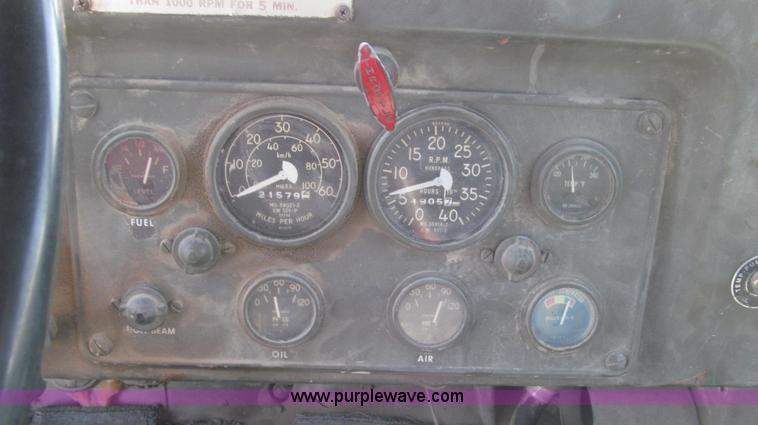 image for item G2307 1968 Jeep M817 dump truck