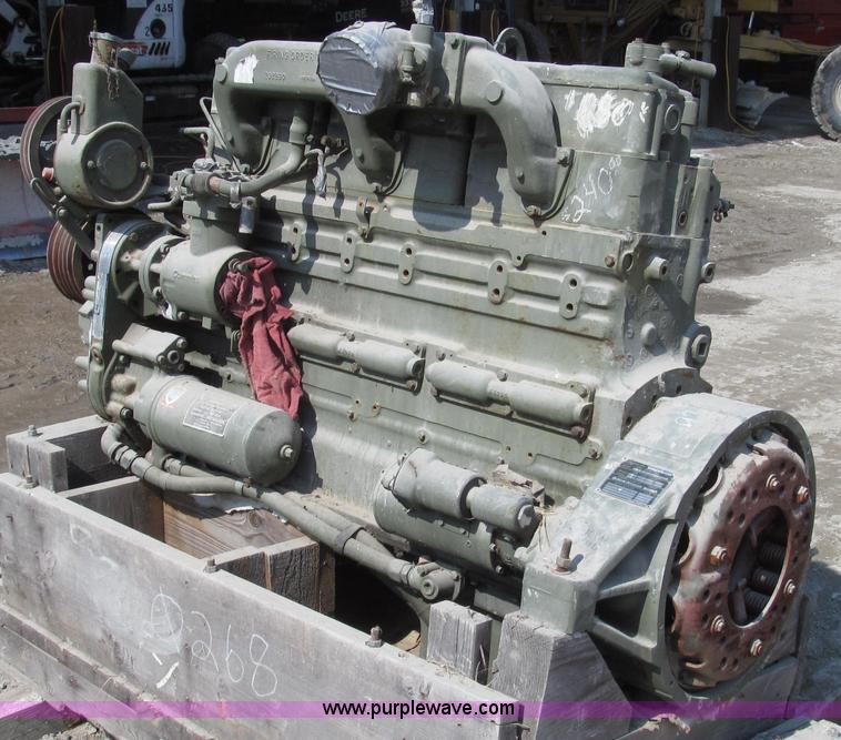 image for item G2310 Cummins NHC250 six cylinder diesel engine