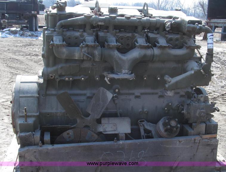 image for item G2310 Cummins NHC250 six cylinder diesel engine