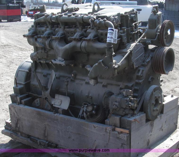 image for item G2310 Cummins NHC250 six cylinder diesel engine