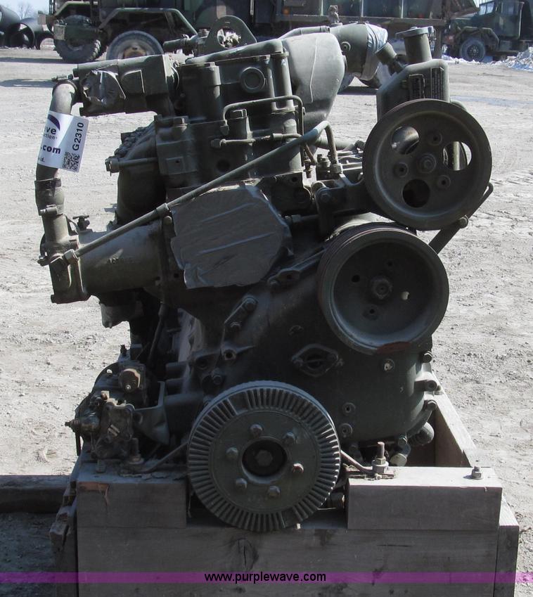 image for item G2310 Cummins NHC250 six cylinder diesel engine