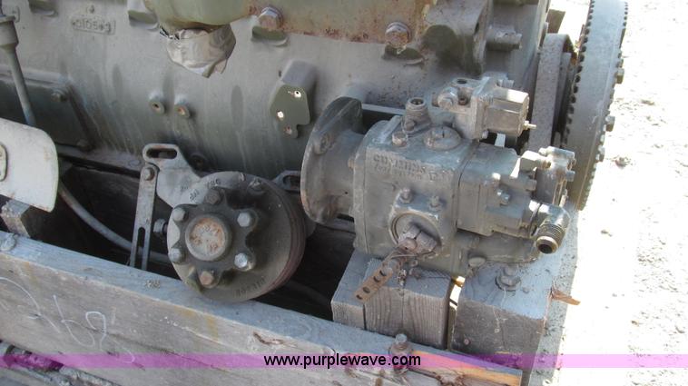 image for item G2310 Cummins NHC250 six cylinder diesel engine