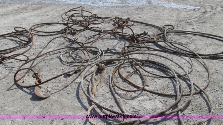 image for item G2312 (13) Fitted steel lifting cables