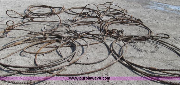 image for item G2312 (13) Fitted steel lifting cables