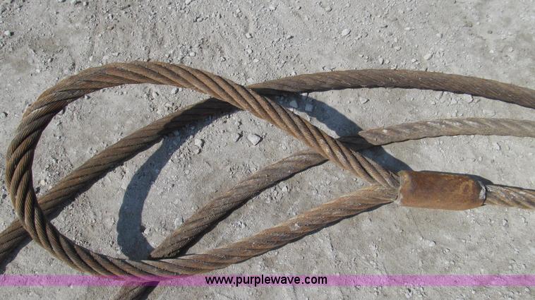 image for item G2312 (13) Fitted steel lifting cables