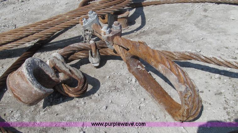 image for item G2312 (13) Fitted steel lifting cables