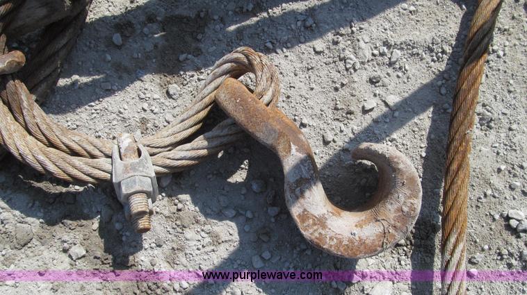 image for item G2312 (13) Fitted steel lifting cables