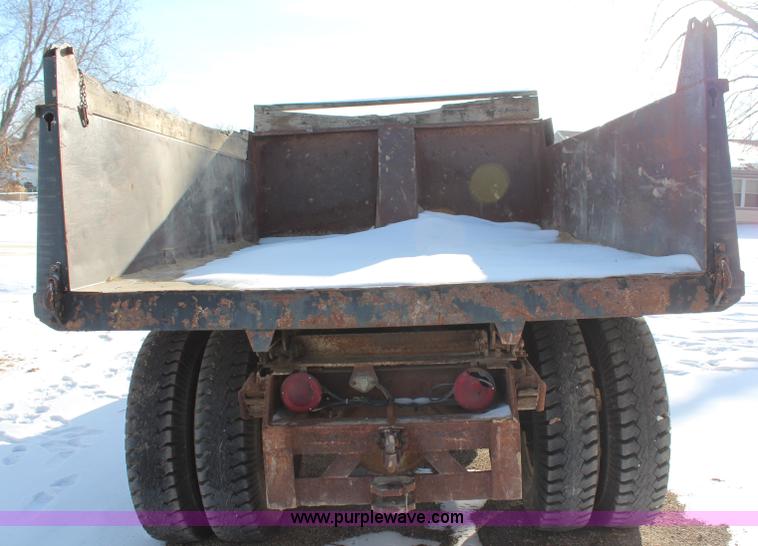 image for item H1454 1966 Chevrolet C60 dump truck