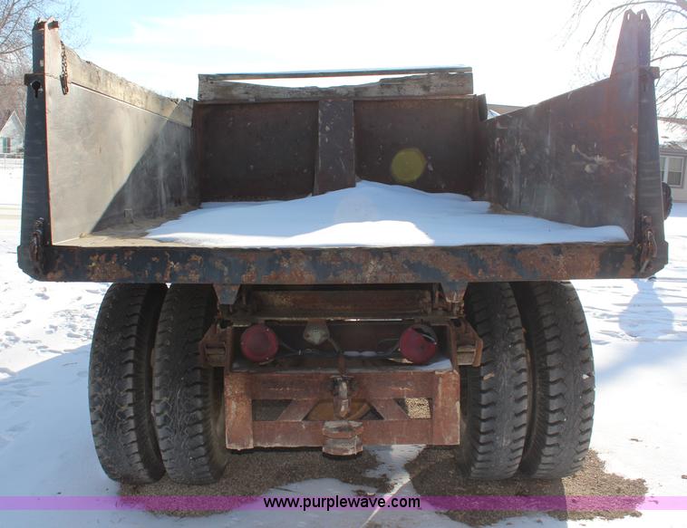 image for item H1454 1966 Chevrolet C60 dump truck