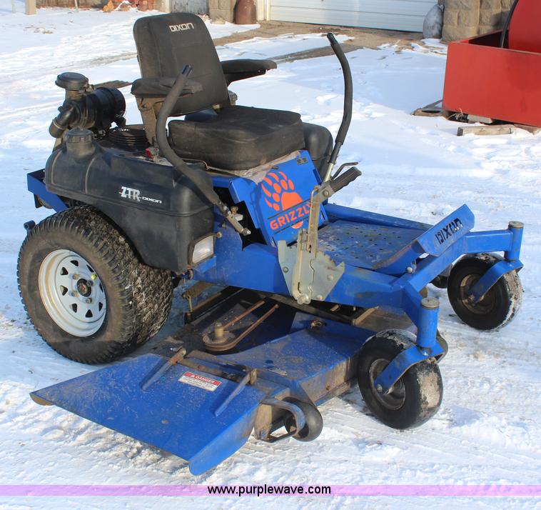 image for item H1458 Dixon Grizzly ZTR lawn mower