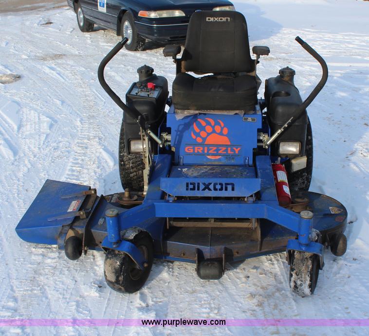 image for item H1458 Dixon Grizzly ZTR lawn mower
