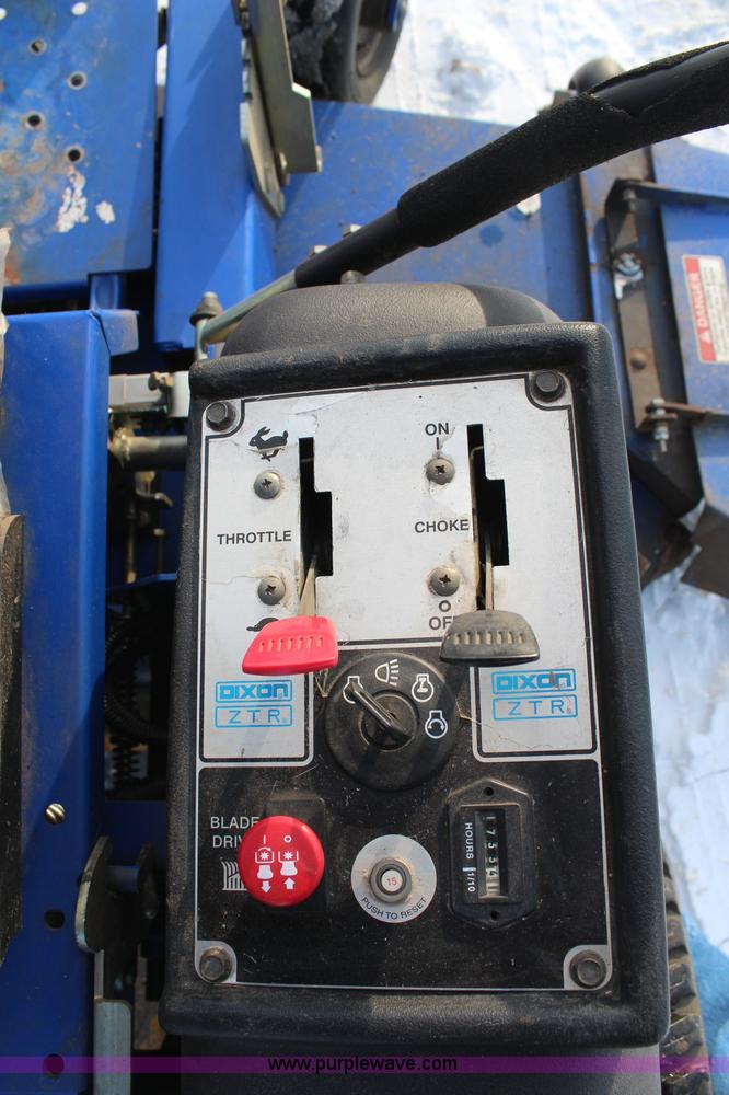 image for item H1458 Dixon Grizzly ZTR lawn mower